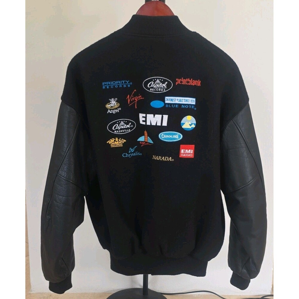 Vintage Roots x EMI Varsity Jacket Mens L